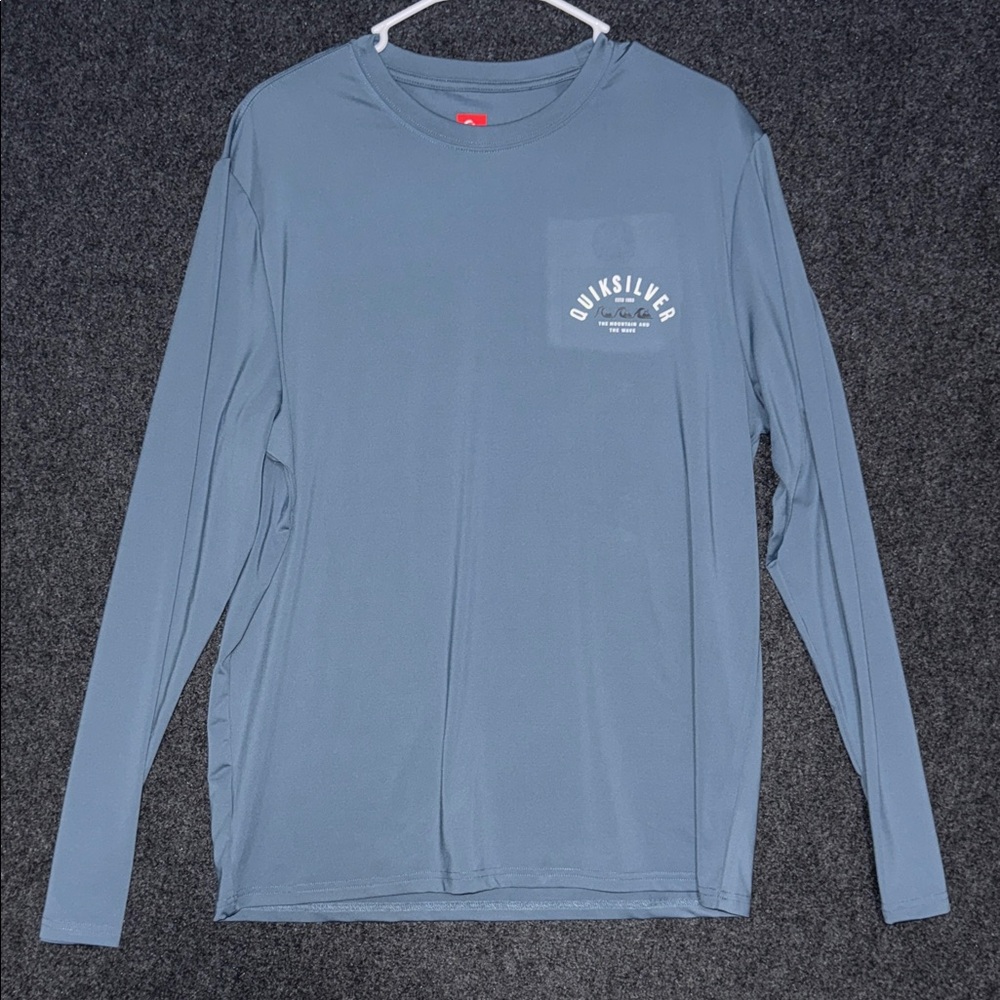 Quiksilver Sun Protection Men's Slate Long Sleeve Tee